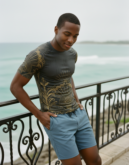 Elysium Rash Guard Men's Rashguard — Dripper