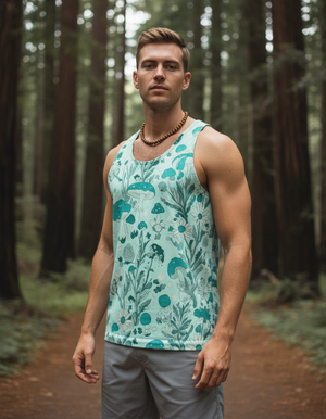 Men's Cottagecore Tank Top