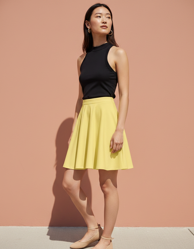 Custard Skater Skirt skater skirt
