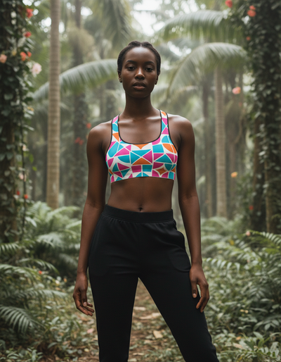 Kaleidoscope Sports Bra classic sports bra