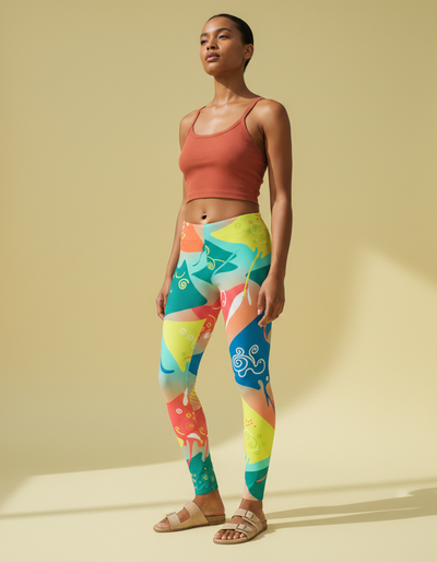 Runway Emerald Surge Leggings leggings