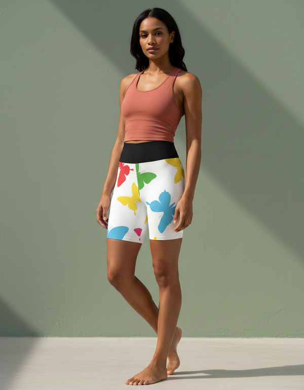 Lepidoptera Yoga Shorts bikini — Dripper