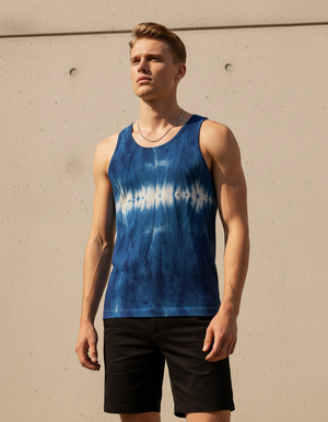 Aqua Tank Top Men's Tank Top — Dripper