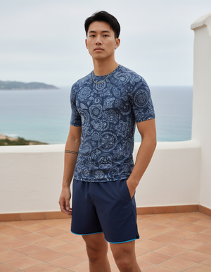 Men's Marina men's short-sleeve rashguards