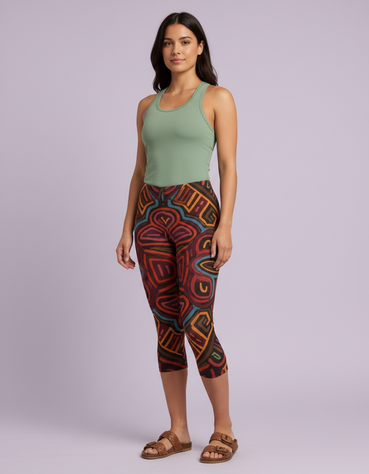 Lush capri leggings