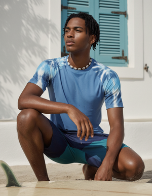 Men's Marina Nebula men's short-sleeve rashguards