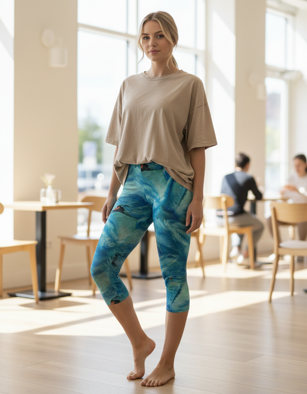 Grace Capri Leggings bikini — Dripper