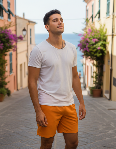 Tangerine Men's Swim Trunks swim trunks
