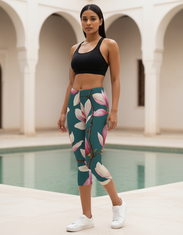 Serenity Capri Leggings Capri Leggings — Dripper