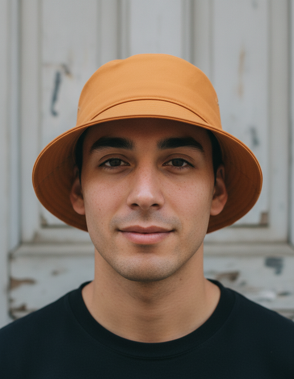 Bucket Hat in Ochre