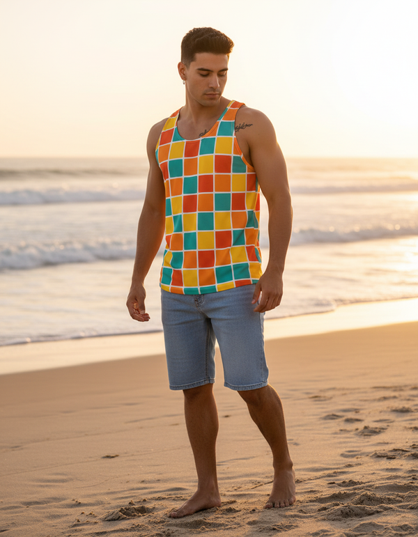 Prisma Tank Top Men's Tank Top — Dripper