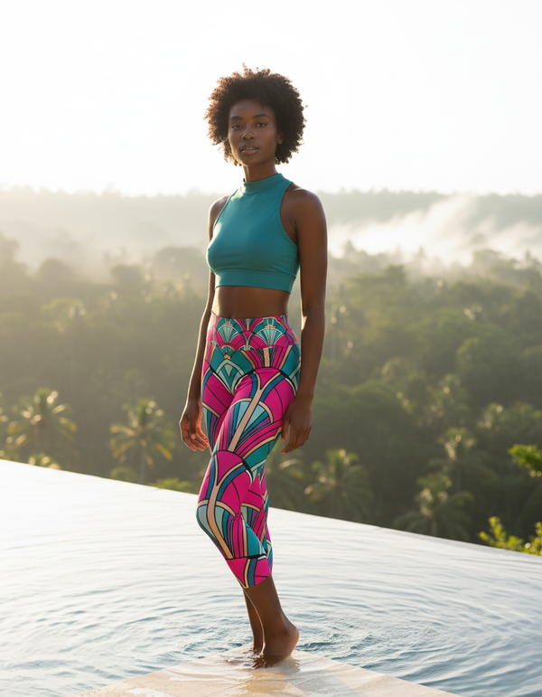 Elysium Capri Yoga Leggings bikini — Dripper