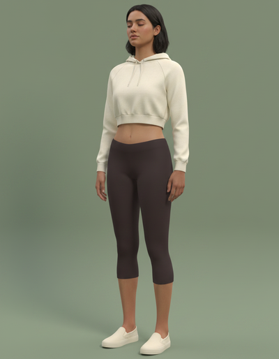 Espresso Capri Leggings capri leggings
