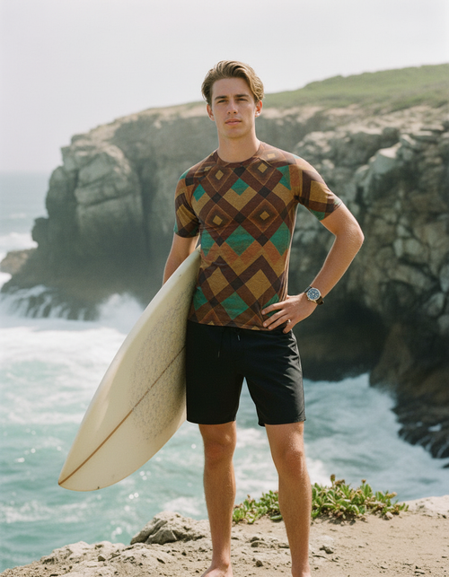 Horizon Rash Guard Men's Rashguard — Dripper