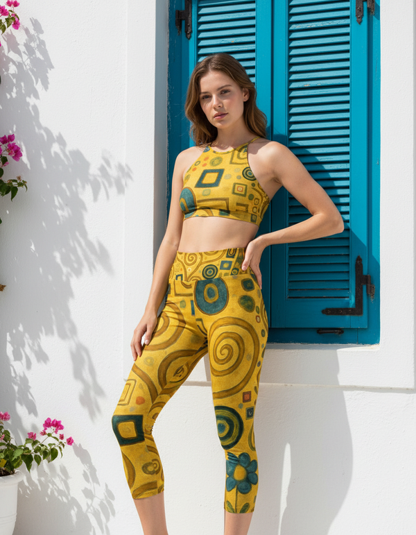 Elysium Capri Yoga Leggings bikini — Dripper