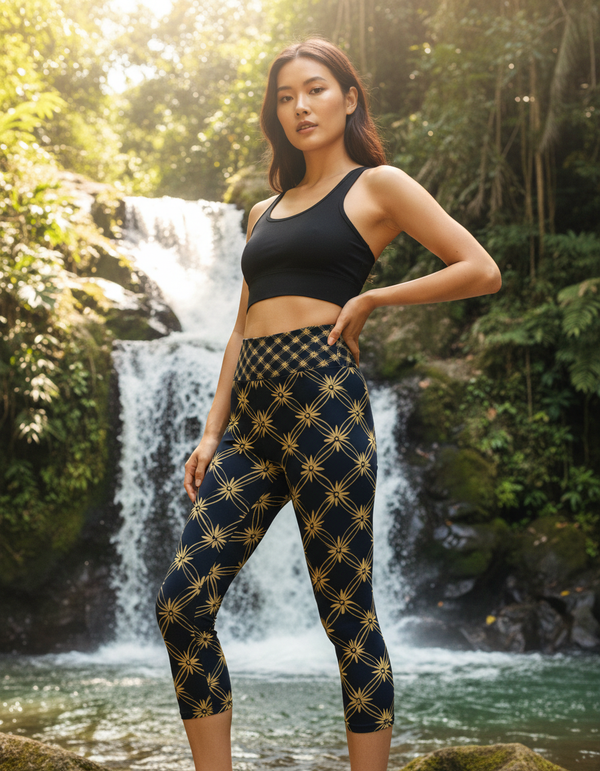 Yuki Capri Yoga Leggings bikini — Dripper