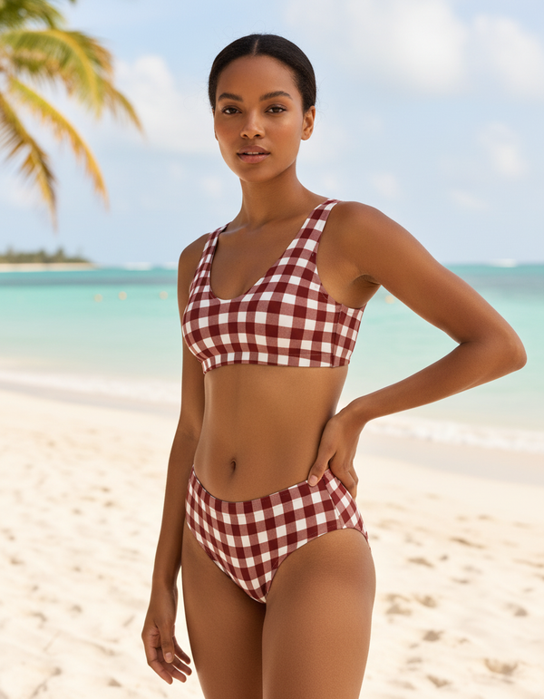 Meadow High-Waisted Bikini bikini — Dripper