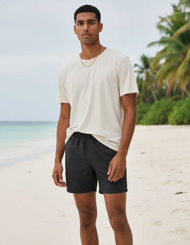 Anthracite Men's Swim Trunks Men's Swim Trunks — Dripper