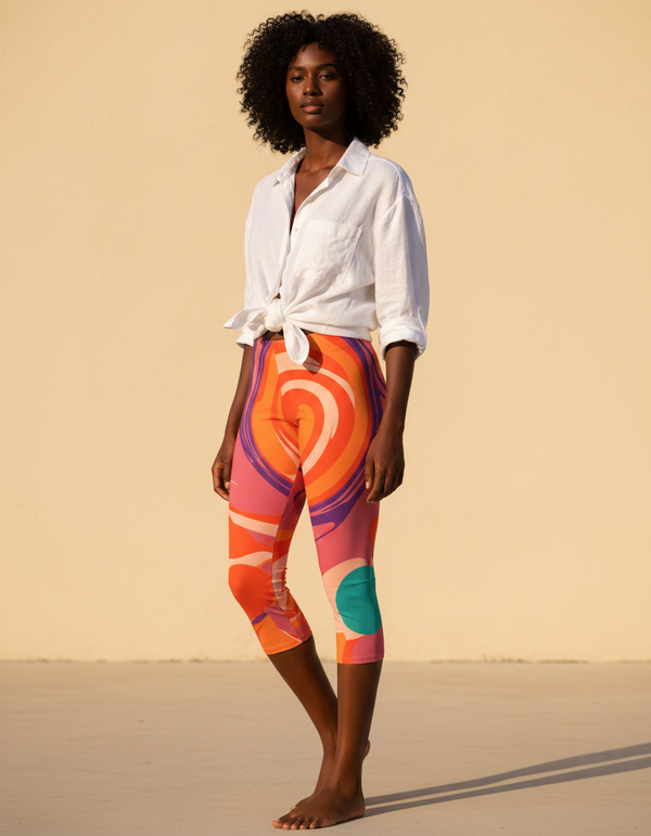 Euphoria Capri Leggings Capri Leggings — Dripper