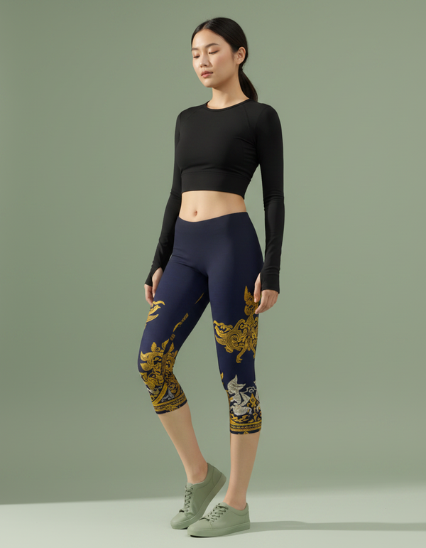 Nusa Capri Leggings Capri Leggings — Dripper