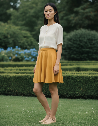 Golden Hour Skater Skirt skater skirt