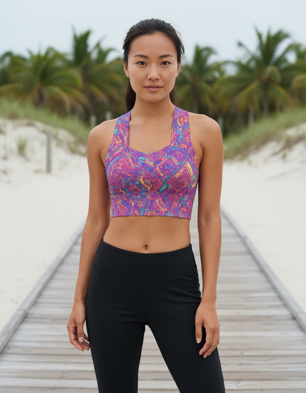 Y2k Collection longline sports bras