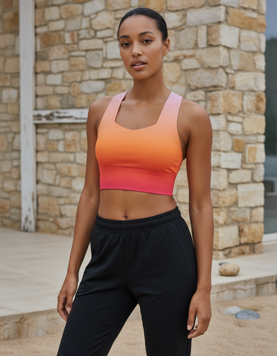Celestia Longline Sports Bra longline sports bra