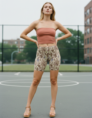 Women's Merian Botanical Short Shorts