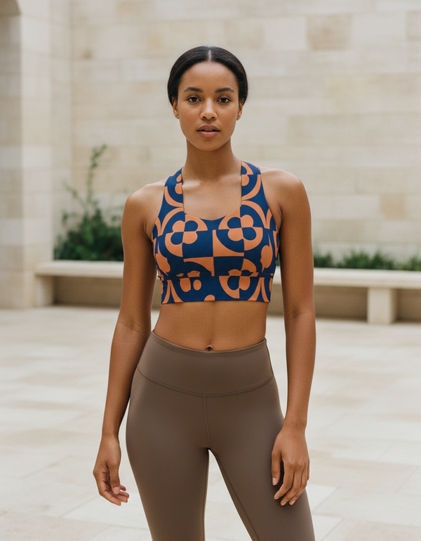 Kaleido longline sports bras