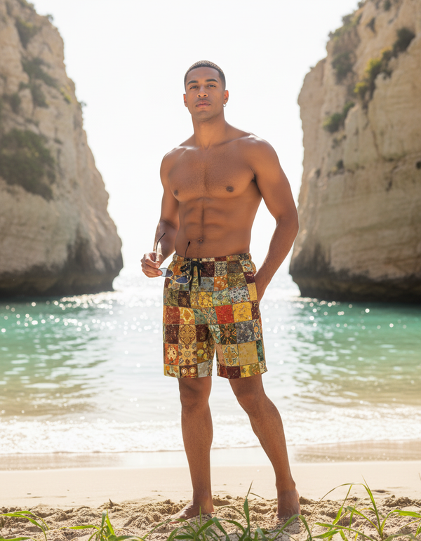 Celeste Men's Swim Trunks bikini — Dripper