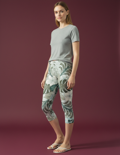 Alexandrite Hula Capri Leggings capri leggings