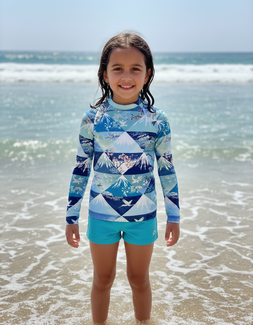 Marina Zenith Kids Rash Guard Kids Rash Guard — Dripper