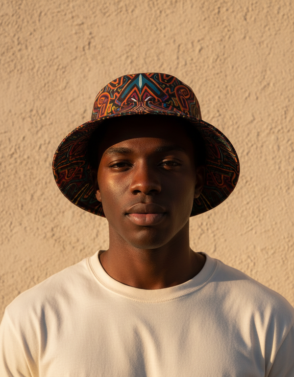 Vibrant Flow Vivid Bucket Hat