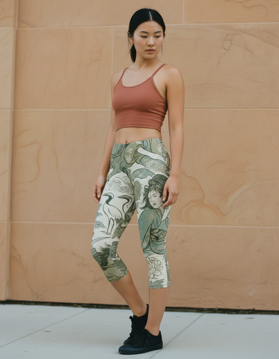 Sycamore Kintsugi Capri Leggings capri leggings