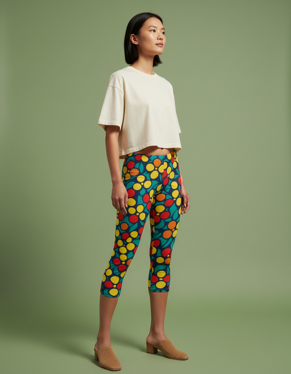 Asahi Capri Leggings Capri Leggings — Dripper