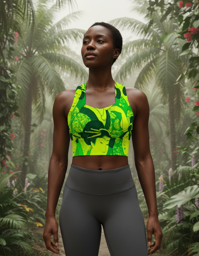 Elysium Longline Sports Bra longline sports bra