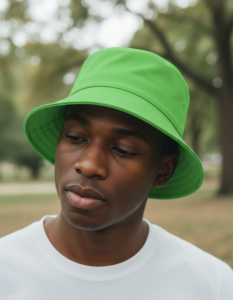 Parrot Green Bucket Hat Bucket Hat — Dripper