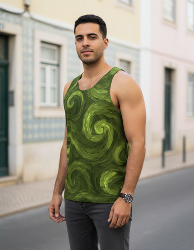 Men's Lime Orion Tank Top tank top