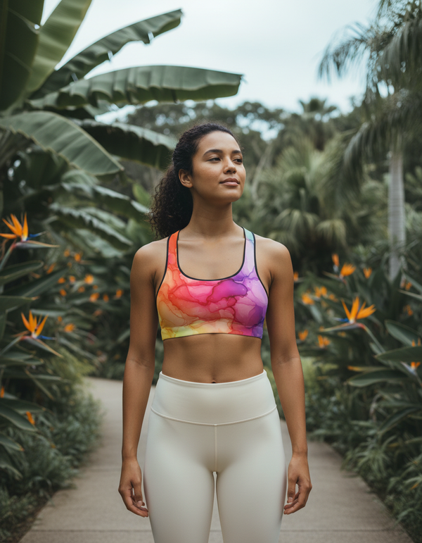 Elysium Longline Sports Bra Classic longline sports bras