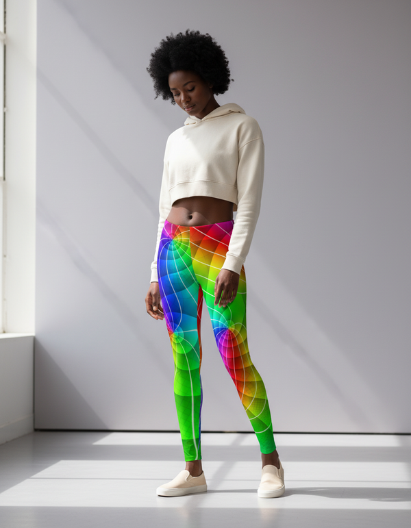 Women's Complex Color Patterns Leggings