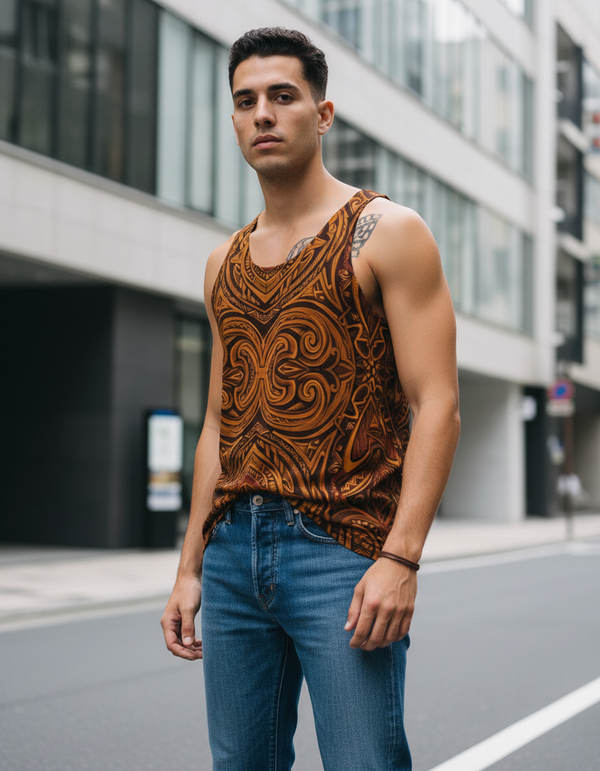 Tapa Tank Top Men's Tank Top — Dripper
