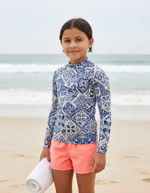 Marina Helix Kids Rash Guard Kids Rash Guard — Dripper