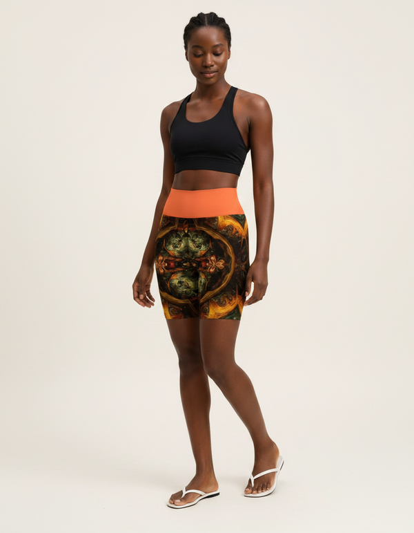 Kaleido Yoga Shorts bikini — Dripper