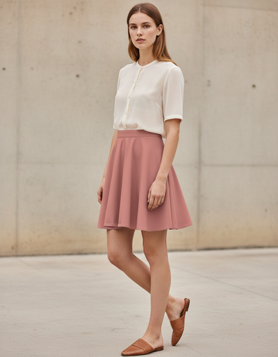 Tea Rose Skater Skirt skater skirt