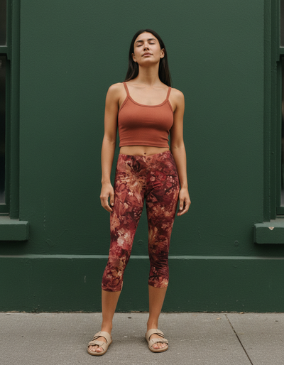 Lava Falls Serenade Capri Leggings capri leggings