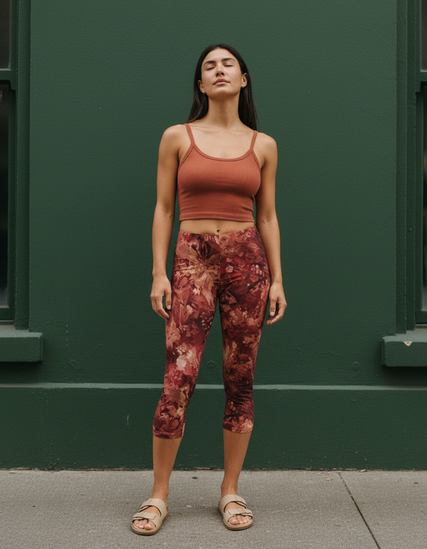 Women's Renoir Garden Palette Capri Leggings