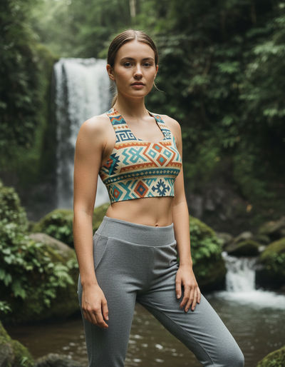 Estilo Longline Sports Bra longline sports bra