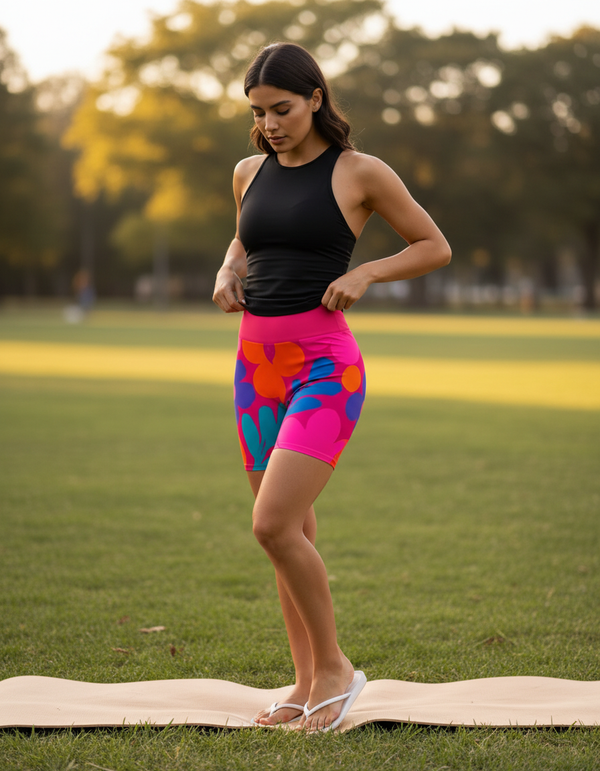 Petal Yoga Shorts bikini — Dripper