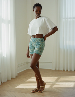 Women's Ottoman Tile Short Shorts