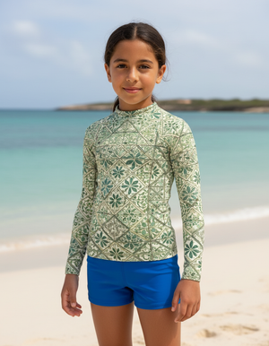 Kids Sycamore Zellige kids rashguards